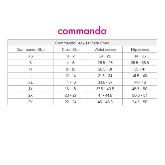 Commando Black Faux Patent Leather Leggings Sz.XL NWT - Picture 16 of 16